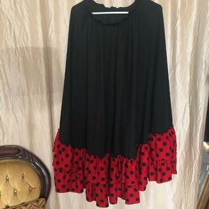 Flamenco Dance Skirt